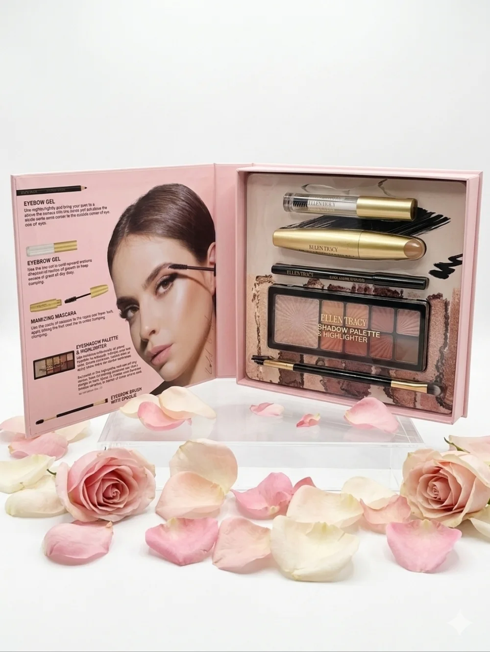 Ellen Tracy Total Eye Essentials - Pink Eye Makeup Kit